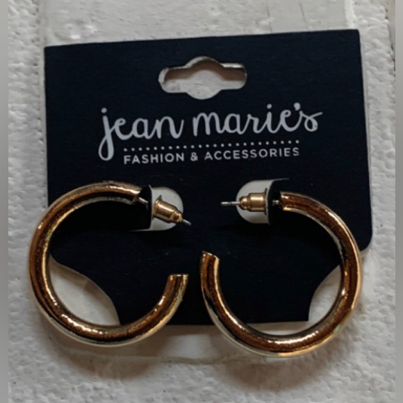 30MM Hollow Hoop Earrings - Picture 1 of 1